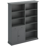 Двойной стеллаж с ящиком и 2-мя дверцами Percent Rack варинант исполнения - 2 | Loft Concept в Сочи