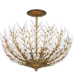 Потолочный светильник в форме цветка Hanging Flowers варинант исполнения - 2 | Loft Concept в Сочи