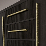 Буфет Primo с тремя ящиками и двумя фасадами Темный орех варинант исполнения - 7 | Loft Concept в Сочи