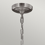 Люстра двухъярусная с белыми матовыми стеклянными плафонами в форме винных бокалов Feiss варинант исполнения - 6 | Loft Concept в Сочи