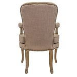Кресло Aubrey Classical Armchair brown flax варинант исполнения - 2 | Loft Concept в Сочи