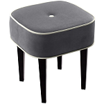 Квадратный мягкий пуф на черных ножках Winton Pouf Square варинант исполнения - 21 | Loft Concept в Сочи