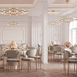 Бра с золотым основанием и прозрачным плафоном цилиндрической формы Golden Geometry варинант исполнения - 3 | Loft Concept в Сочи