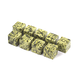 Камни для охлаждения виски из натурального камня змеевик Natural Stone Cube варинант исполнения - 4 | Loft Concept в Сочи