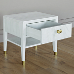 Прикроватная тумбочка с ящиком Elsa Dreams White варинант исполнения - 2 | Loft Concept в Сочи