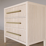 Комод Primo с 3 выдвижными ящиками Светлый дуб варинант исполнения - 2 | Loft Concept в Сочи