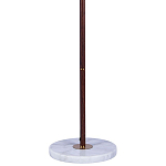 Торшер с плиссированным белым абажуром Pleated White Floor Lamp варинант исполнения - 3 | Loft Concept в Сочи