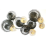 Панно настенное Blank Gray Threads варинант исполнения - 1 | Loft Concept в Сочи