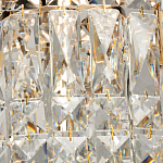 Потолочный светильник круглый с прозрачными подвесками Lunet варинант исполнения - 5 | Loft Concept в Сочи