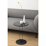 Кофейный столик черный круглый Graceful Base варинант исполнения - 1 | Loft Concept в Сочи