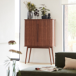 Буфет с двумя раздвижными дверцами Toinette Brown Wooden Cupboard варинант исполнения - 7 | Loft Concept в Сочи