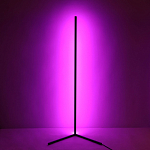 Торшер черного цвета на угловом основании Arteriors варинант исполнения - 3 | Loft Concept в Сочи