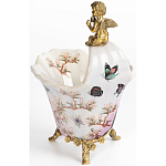 Фарфоровая чаша с золотым ангелом Suhary варинант исполнения - 4 | Loft Concept в Сочи