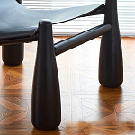 Кресло черно-белое со съемными подушками Celebrity варинант исполнения - 5 | Loft Concept в Сочи