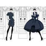 Megan Hess. Elegance варинант исполнения - 6 | Loft Concept в Сочи