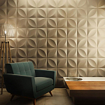 Гипсовая 3D Панель M-21 варинант исполнения - 2 | Loft Concept в Сочи