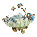 Чаша в виде листка лотоса с птицами Eden Garden варинант исполнения - 1 | Loft Concept в Сочи