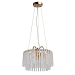 Люстра с подвесными рифлеными стеклянными трубками Nembus варинант исполнения - 13 | Loft Concept в Сочи