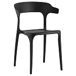 Черный стул из прочного PP-пластика JORIS варинант исполнения - 1 | Loft Concept в Сочи