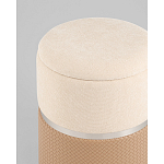 Пуф Mauldine с ящиком бежевый с экокожей варинант исполнения - 3 | Loft Concept в Сочи