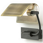 Бра с плафоном из перфорированного металла Elledge Wall Lamp варинант исполнения - 2 | Loft Concept в Сочи