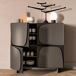 Дизайнерский комод с декоративными элементами на дверках Trilogy варинант исполнения - 1 | Loft Concept в Сочи