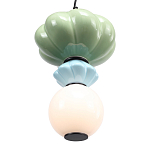 Подвесной светильник фигурный с керамическими элементами Fragrant Light варинант исполнения - 4 | Loft Concept в Сочи