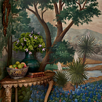 Обои ручная роспись Hill Country Scenic Special Colourway on scenic paper варинант исполнения - 5 | Loft Concept в Сочи