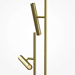 Напольный торшер светодионый золотой Lumen Duo варинант исполнения - 2 | Loft Concept в Сочи