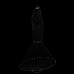 Подвесной светильник из металла Geometry of Beauty варинант исполнения - 4 | Loft Concept в Сочи