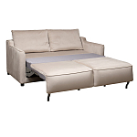 Диван двухместный раскладной светло-серый с кантом Pride варинант исполнения - 2 | Loft Concept в Сочи