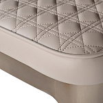 Стул барный светло-серый из экокожи Spectacular High Bar Stool варинант исполнения - 4 | Loft Concept в Сочи