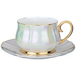 Чайный набор из фарфора на 4 персоны 8 предметов Porcelain Pearl варинант исполнения - 1 | Loft Concept в Сочи