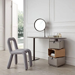 Консоль с зеркалом и  3-мя вращающимися ящиками Eloida варинант исполнения - 2 | Loft Concept в Сочи