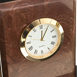 Настольный письменный набор из лемезита и змеевика с часами Royal Accessory варинант исполнения - 4 | Loft Concept в Сочи