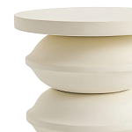 Фигурный приставной столик кремового цвета  AMORPHOUS варинант исполнения - 2 | Loft Concept в Сочи