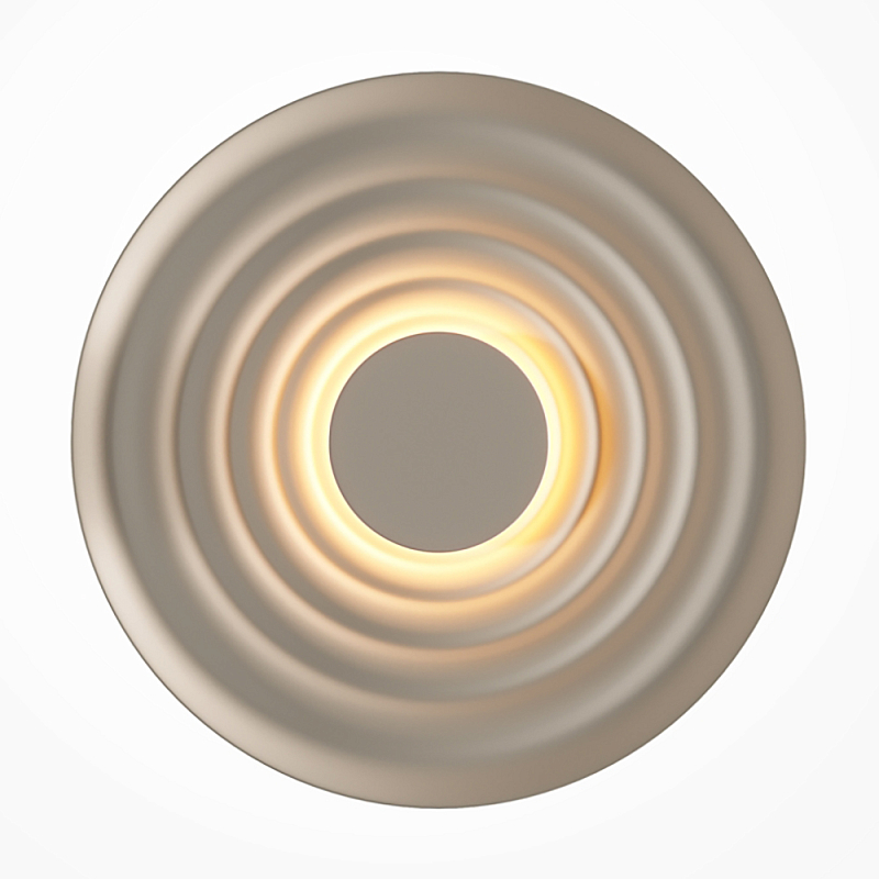 Бра круглое Soft Halo бежевый Бежевый в Сочи | Loft Concept 