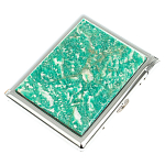 Портсигар с газовой зажигалкой из натурального камня Амазонит Stone Cigarettes Cases варинант исполнения - 1 | Loft Concept в Сочи