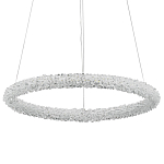 Кольцевая люстра с хрустальным декором Gilbertine Crystal Ring Chandelier варинант исполнения - 3 | Loft Concept в Сочи