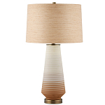 Настольная лампа фарфоровая с узором на корпусе Junction Place варинант исполнения - 3 | Loft Concept в Сочи