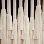 Декор на стену Белые Кисти Wall decor White Tassels варинант исполнения - 1 | Loft Concept в Сочи