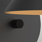 Бра с широким конусным плафоном с золотистой внутренней стороной Alora Mood варинант исполнения - 4 | Loft Concept в Сочи