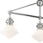 Люстра линейная с ромбовидными плафонами Pointed Diamond Shade варинант исполнения - 1 | Loft Concept в Сочи