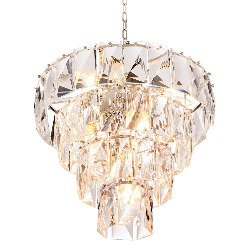 Люстра Chandelier Amazone S Никель Прозрачный в Сочи | Loft Concept 