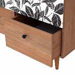 Шкаф с принтом Leaf bouquet варинант исполнения - 3 | Loft Concept в Сочи