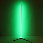 Торшер черного цвета на угловом основании Arteriors варинант исполнения - 6 | Loft Concept в Сочи