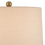 Настольная лампа с фактурным стеклянным корпусом Pommel варинант исполнения - 3 | Loft Concept в Сочи