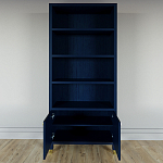 Книжный Стеллаж Elsa Dreams Blue с задней стенкой варинант исполнения - 4 | Loft Concept в Сочи