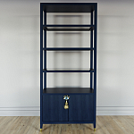 Стеллаж со стеклянными полками Elsa Dreams Blue варинант исполнения - 6 | Loft Concept в Сочи