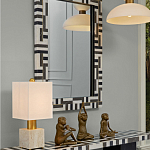 Настольная лампа геометрических форм Unique Surface варинант исполнения - 5 | Loft Concept в Сочи